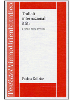 TRATTATI INTERNAZIONALI ITTITI