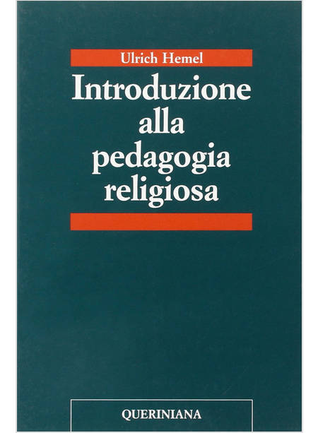 INTRODUZIONE ALLA PEDAGOGIA RELIGIOSA