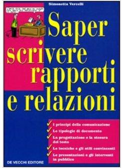 SAPER SCRIVERE