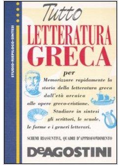 TUTTO LETTERATURA GRECA