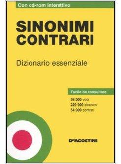 DIZIONARIO SINONIMI E CONTRARI MIDI