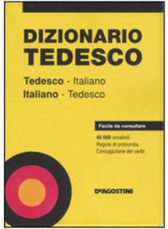 DIZIONARIO TASCABILE DI TEDESCO