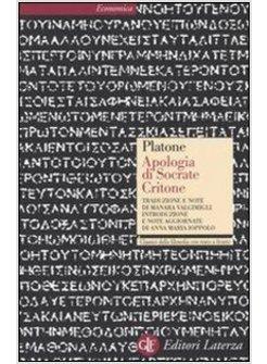 APOLOGIA DI SOCRATE-CRITONE