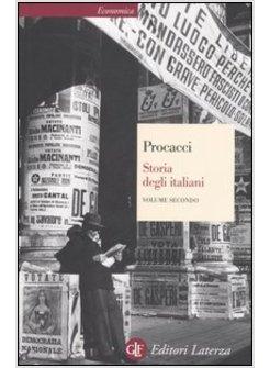 STORIA DEGLI ITALIANI VOL 2