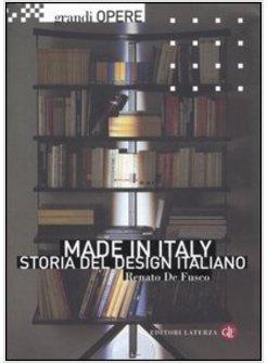 MADE IN ITALY STORIA DEL DESIDN ITALIANO