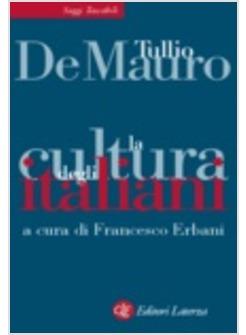 CULTURA DEGLI ITALIANI (LA)