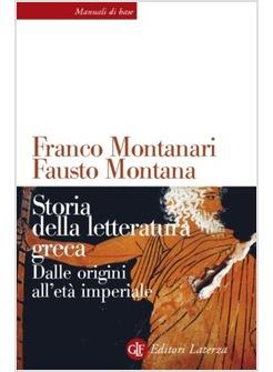 STORIA DELLA LETTERATURA GRECA