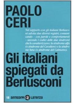 GLI ITALIANI SPIEGATI DA BERLUSCONI