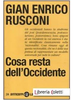 COSA RESTA DELL'OCCIDENTE