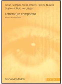 LETTERATURA COMPARATA