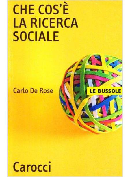 CHE COS'E' LA RICERCA SOCIALE