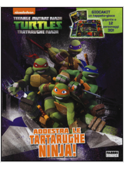 ADDESTRA LE TARTARUGHE NINJIA! TURTLES TARTARUGHE NINJA. CON GIOCAKIT