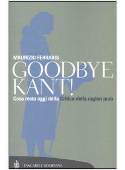 GOODBYE KANT