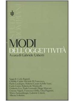 MODI DELL'OGGETTIVITA'