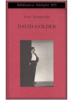 DAVID GOLDER