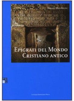 EPIGRAFI DEL MONDO CRISTIANO ANTICO