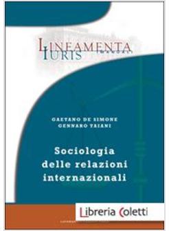 SOCIOLOGIA DELLE RELAZIONI INTERNAZIONALI