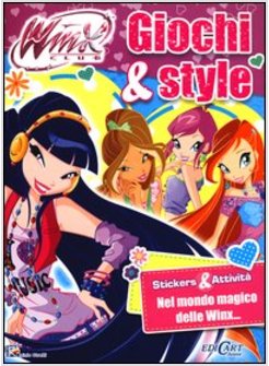 GIOCHI & STYLE. WINX CLUB. CON ADESIVI