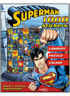 SUPERMAN. 1000 STICKERS