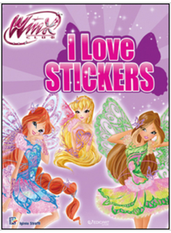 I LOVE STICKERS. WINX CLUB