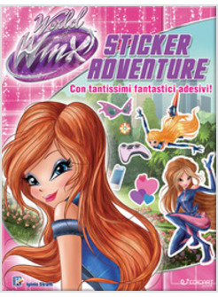 STICKERS ADVENTURE. WINX WOW. CON ADESIVI. EDIZ. A COLORI