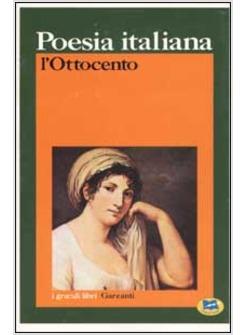 POESIA ITALIANA L'OTTOCENTO