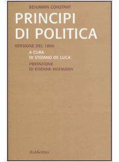 PRINCIPI DI POLITICA