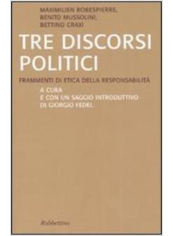 TRE DISCORSI POLITICI