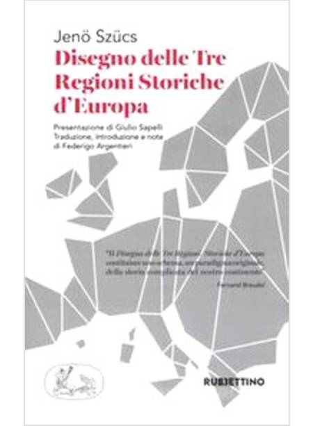 DISEGNO DELLE TRE REGIONI STORICHE D'EUROPA