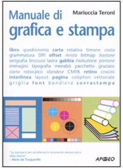 MANUALE DI GRAFICA E STAMPA