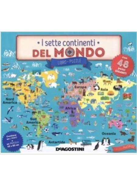 I SETTE CONTINENTI DEL MONDO CON PUZZLE