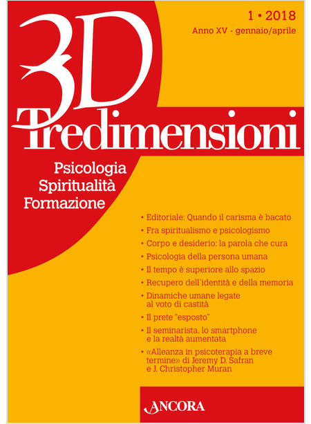 TRE DIMENSIONI (2018). VOL. 1