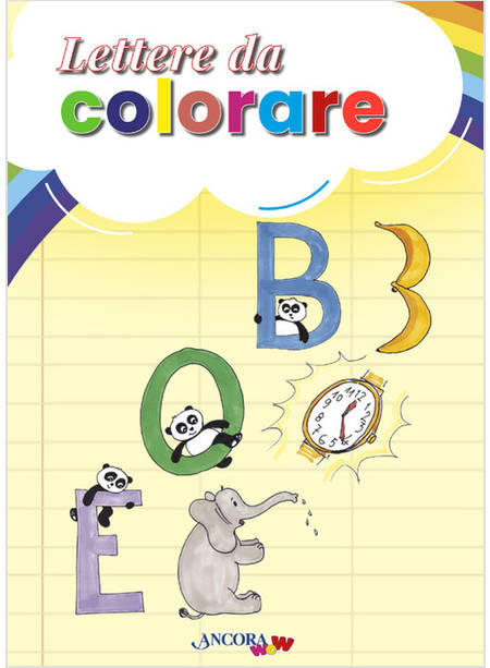 LETTERE DA COLORARE