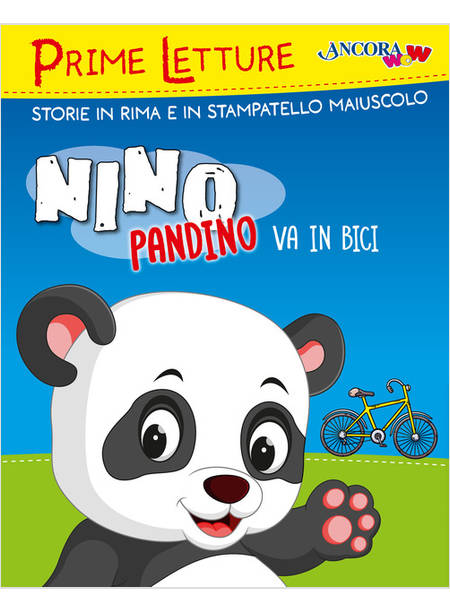 NINO PANDINO VA IN BICI STORIE IN RIMA E IN STAMPATELLO MAIUSCOLO