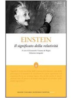 SIGNIFICATO DELLA RELATIVITA EDIZ INTEGRALE (IL)