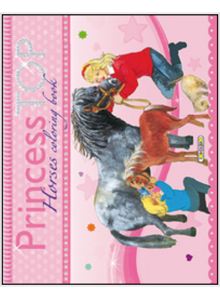 HORSES COLORING BOOK. PRINCES TOP. VOL. 1