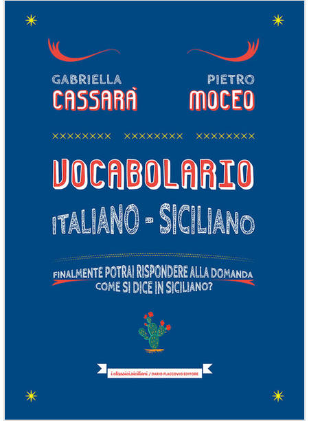 VOCABOLARIO ITALIANO-SICILIANO. IL PRIMO AIUTO PER RISPONDERE ALLA DOMANDA: COME