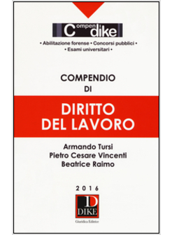 COMPENDIO DI DIRITTO DEL LAVORO