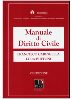 MANUALE DI DIRITTO CIVILE