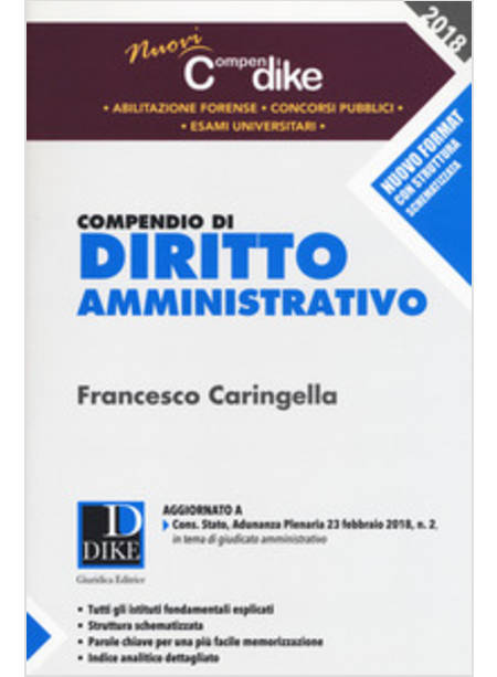 COMPENDIO DI DIRITTO AMMINISTRATIVO