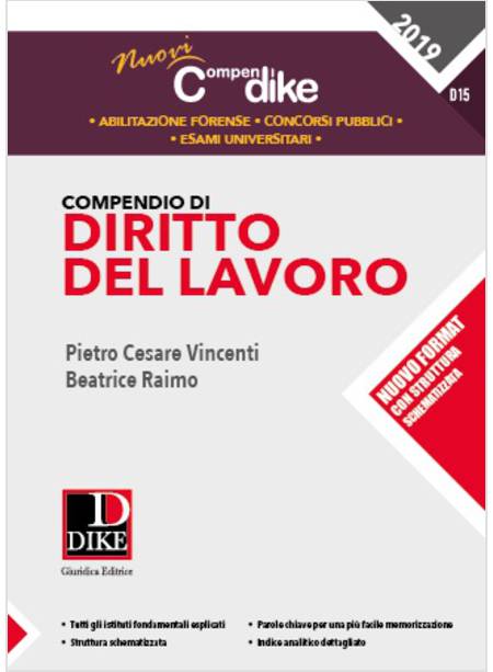 COMPENDIO DI DIRITTO DEL LAVORO