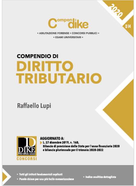 COMPENDIO DI DIRITTO TRIBUTARIO