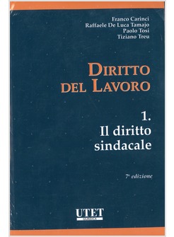 DIRITTO DEL LAVORO. VOL. 1: IL DIRITTO SINDACALE