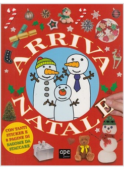 ARRIVA NATALE. CON ADESIVI