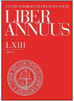 LIBER ANNUUS 2013. EDIZ. ITALIANA, INGLESE E TEDESCA