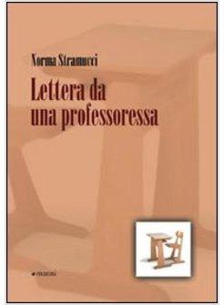 LETTERA DA UNA PROFESSORESSA