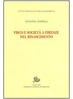 FISCO E SOCIETA' A FIRENZE NEL QUATTROCENTO