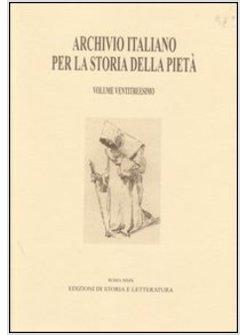 ARCHIVIO ITALIANO STORIA DELLA PIETA' 23