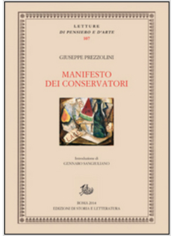 MANIFESTO DEI CONSERVATORI