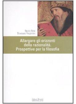 ALLARGARE GLI ORIZZONTI PROSPETTIVE PE LA FILOSOFIA